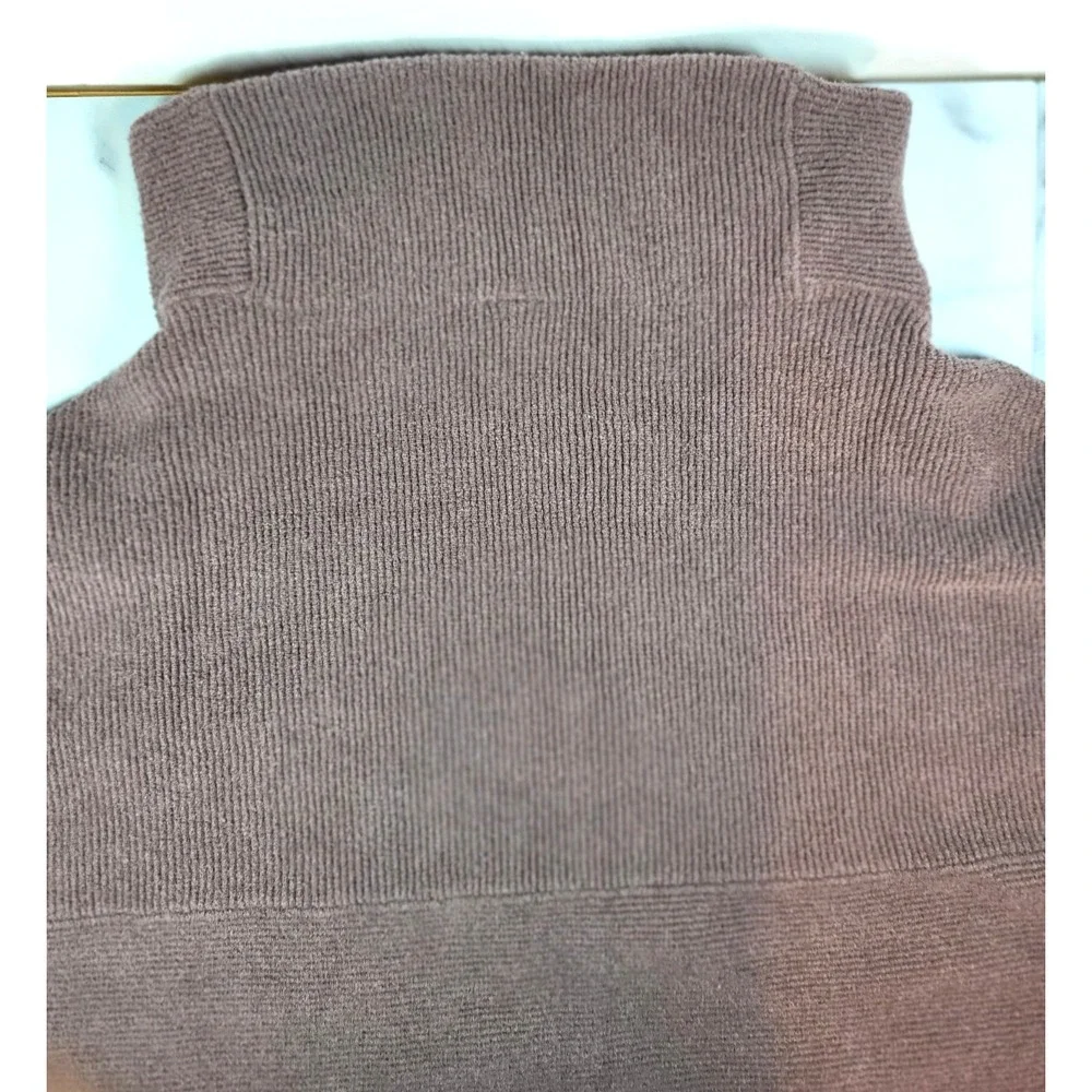 Free People Nutmeg Ottoman Slouchy Tunic Mock Cowl Neck Sweater Textured Size XS